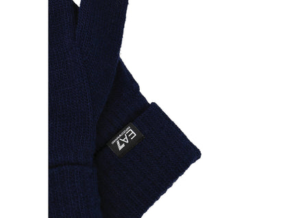 EMPORIO ARMANI blue gloves