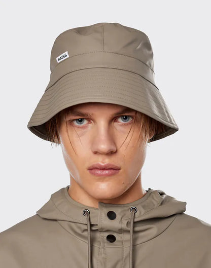 RAINS  UNISEX Taupe kepurė