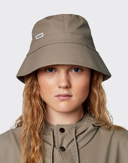 RAINS  UNISEX Taupe kepurė