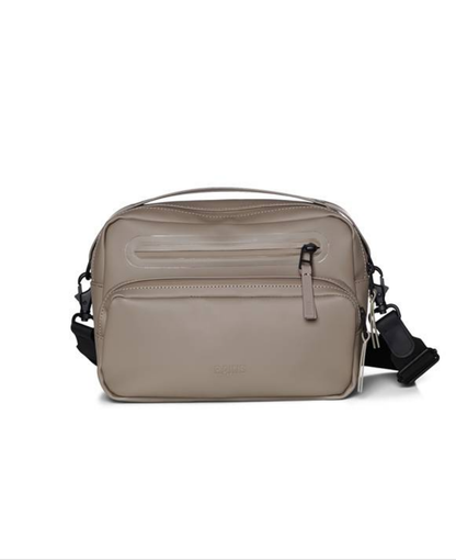 RAINS UNISEX BOX BAG Taupe rankinė per petį