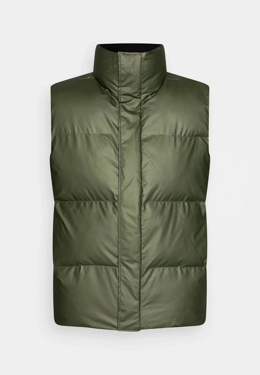 RAINS BOXY PUFFER evergreen liemenė