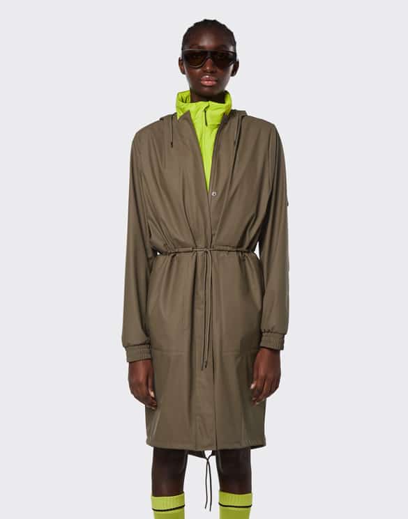 RAINS String Parka wood lietpaltis