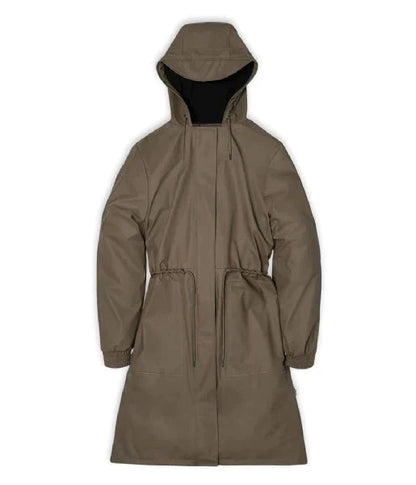 RAINS String Parka wood lietpaltis