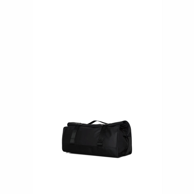 RAINS UNISEX Buckle Rolltop Duffel Black krepšys