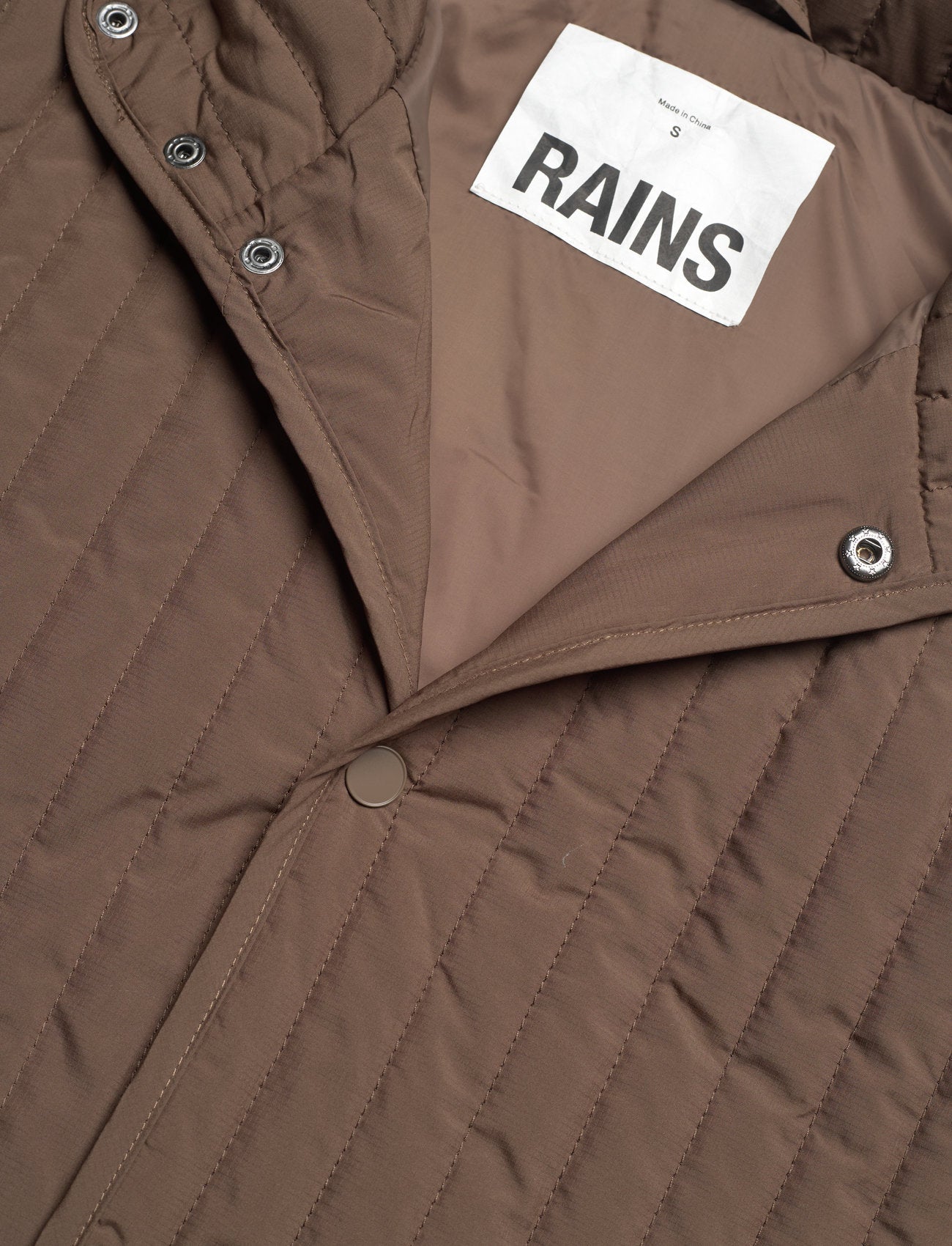 RAINS UNISEX LINER rudas paltas