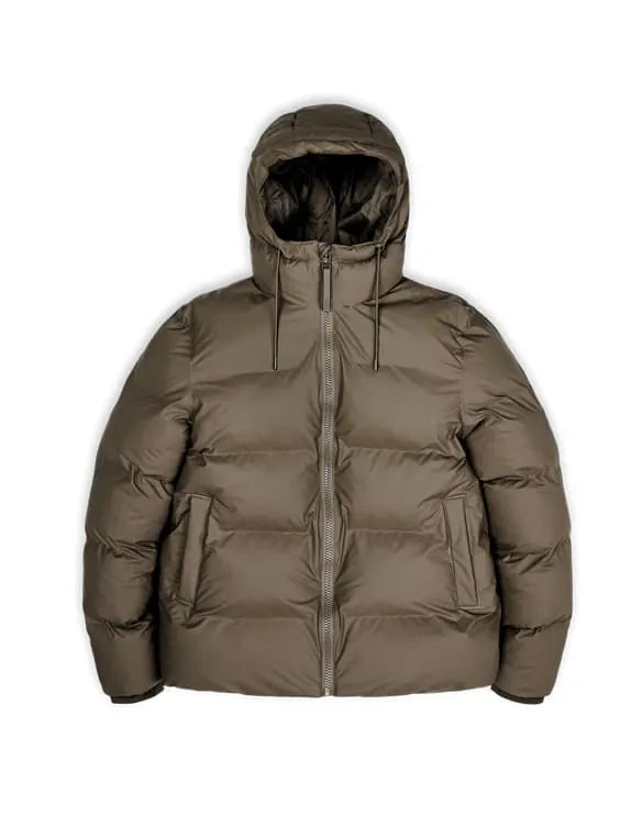 RAINS UNISEX PUFFER wood striukė