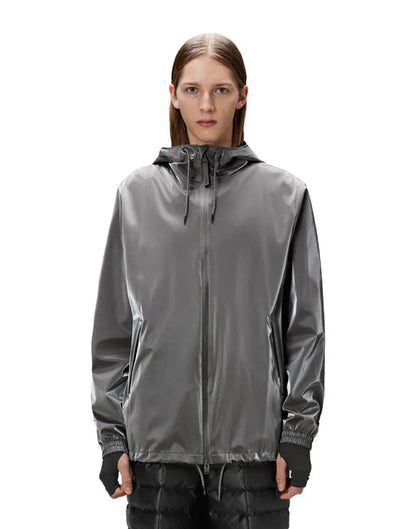 RAINS UNISEX Storm Breaker pilkas striukė - lietpaltis