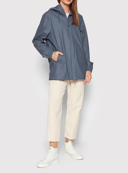 RAINS UNISEX Strom Breaker mėlynas lietpaltis