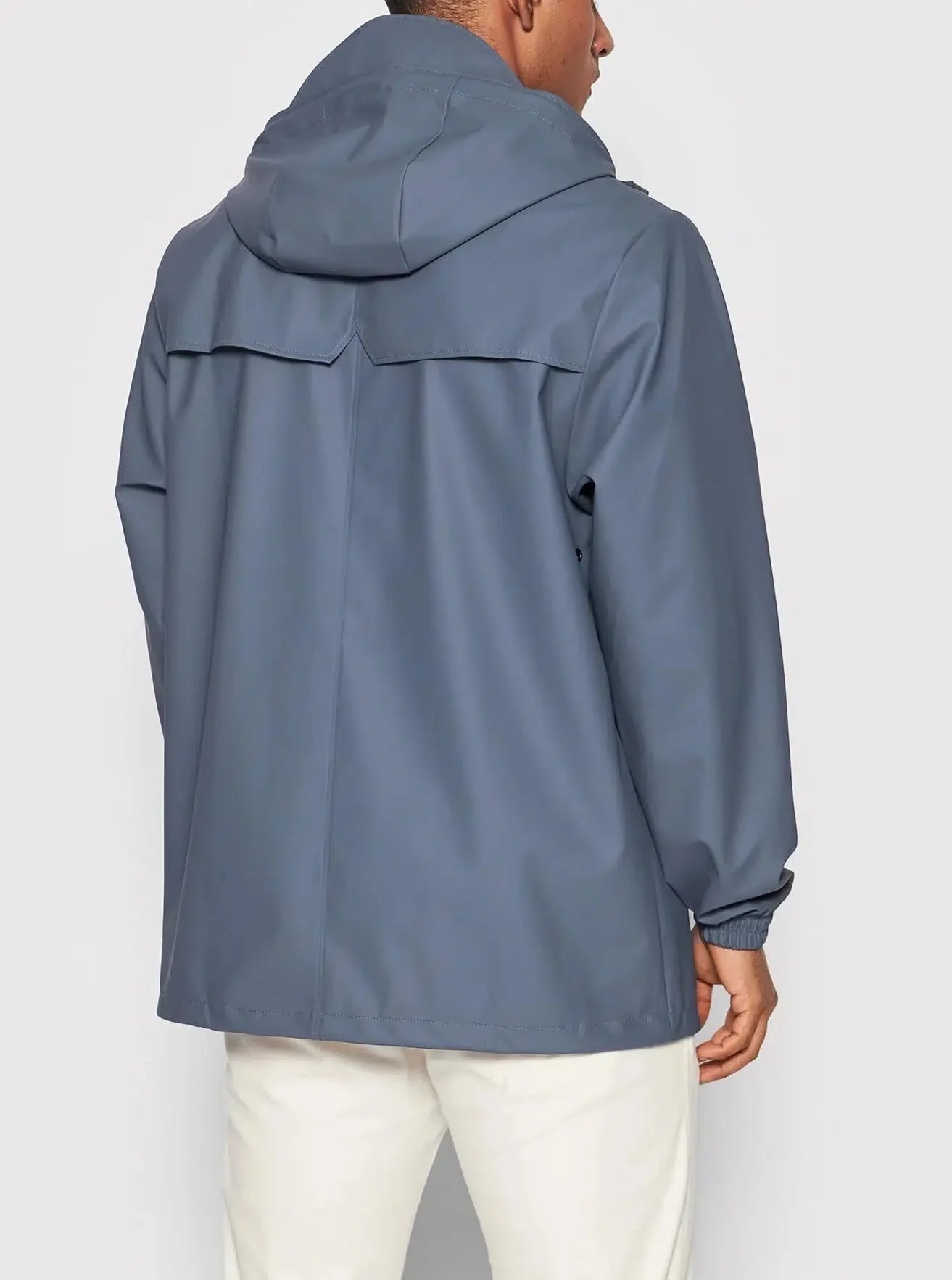 RAINS UNISEX Strom Breaker mėlynas lietpaltis