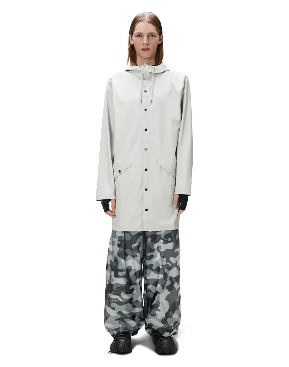 RAINS UNISEX pilkas lietpaltis