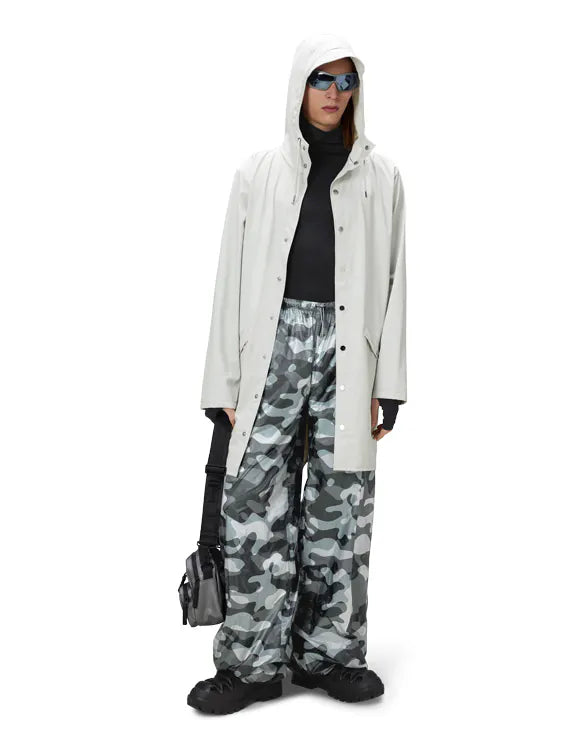 RAINS UNISEX pilkas lietpaltis