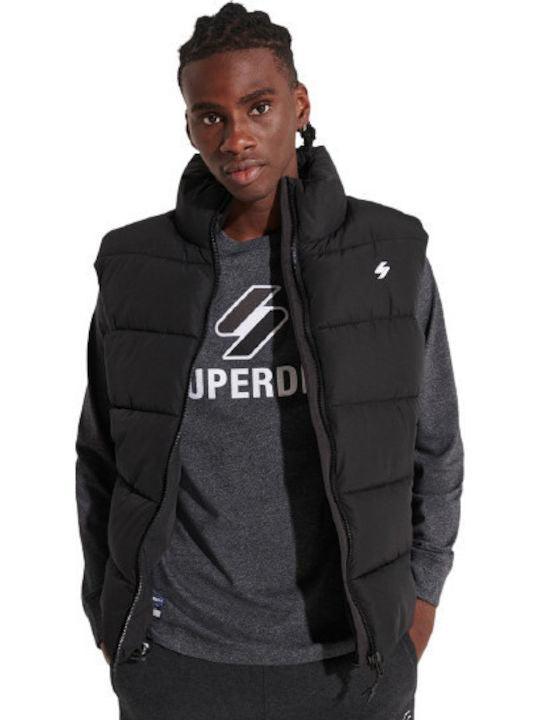 SUPERDRY juoda liemenė vyrams