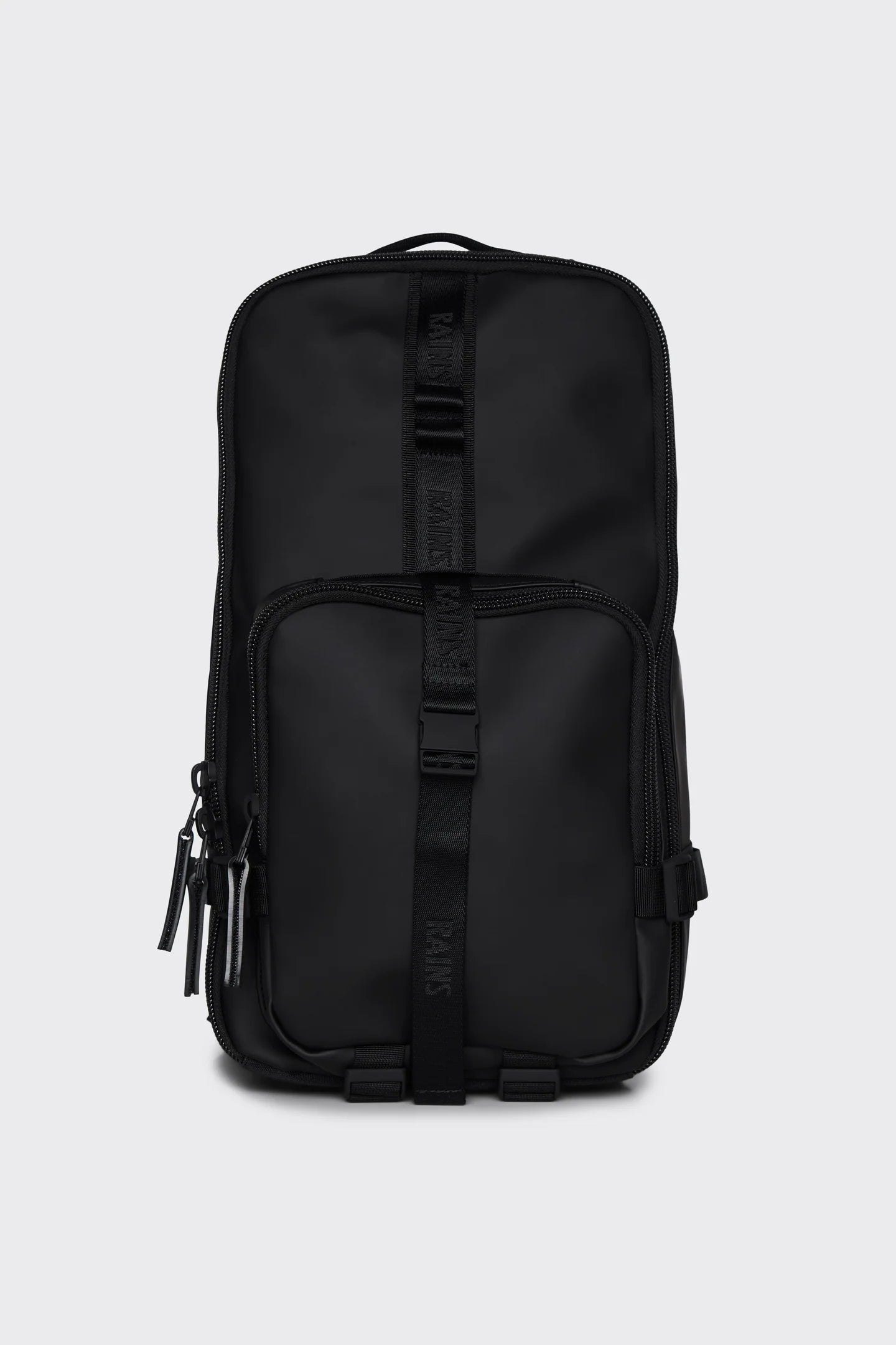 RAINS UNISEX Trail black backpack