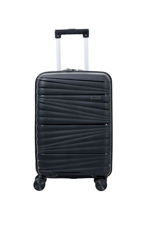 Pierre Cardin Medium Black Suitcase
