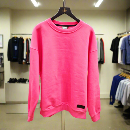 PEPPER UNISEX Dream Deep Pink sweater with fluff 