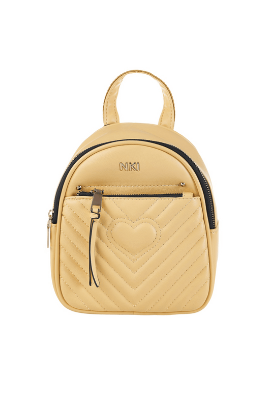 NKI yellow backpack