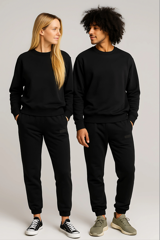 PEPPER UNISEX Dream Elastic Black laisvalaikio kostiumas