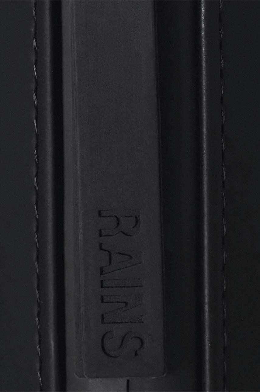 RAINS Cosmetic case juoda kosmetinė