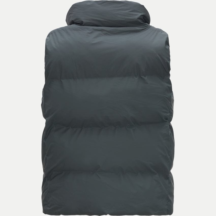 RAINS UNISEX BOXY PUFFER pilka liemenė