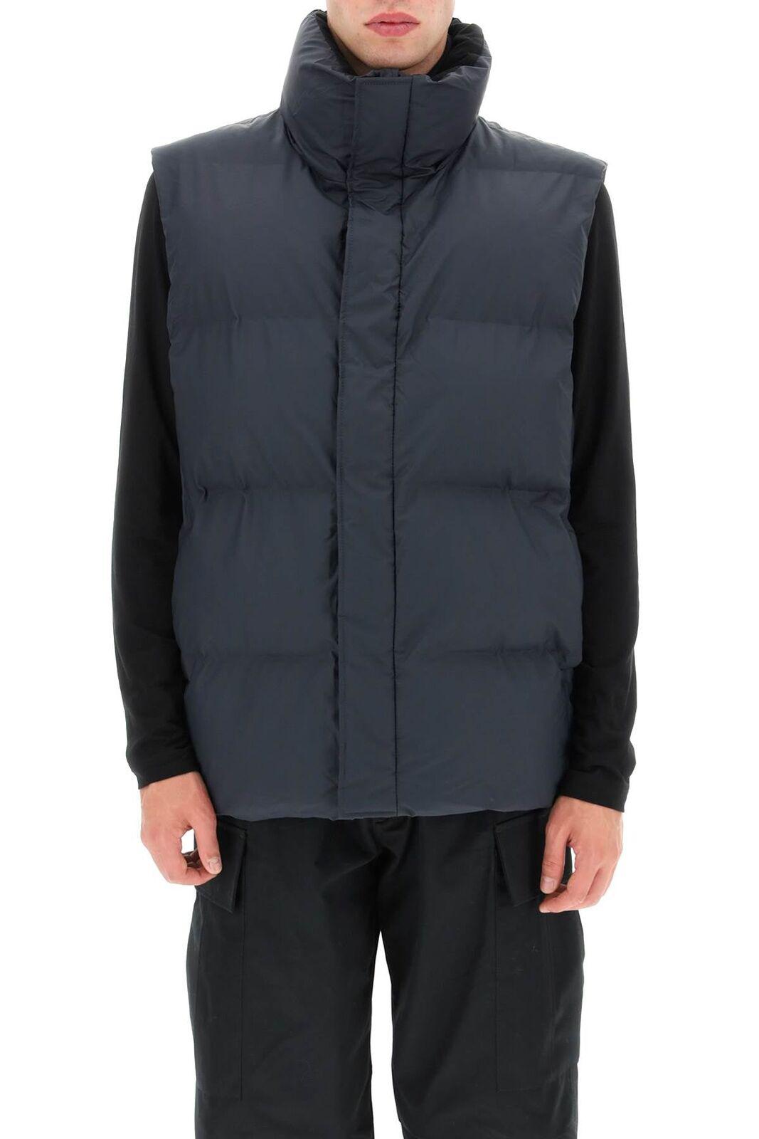 RAINS UNISEX BOXY PUFFER pilka liemenė