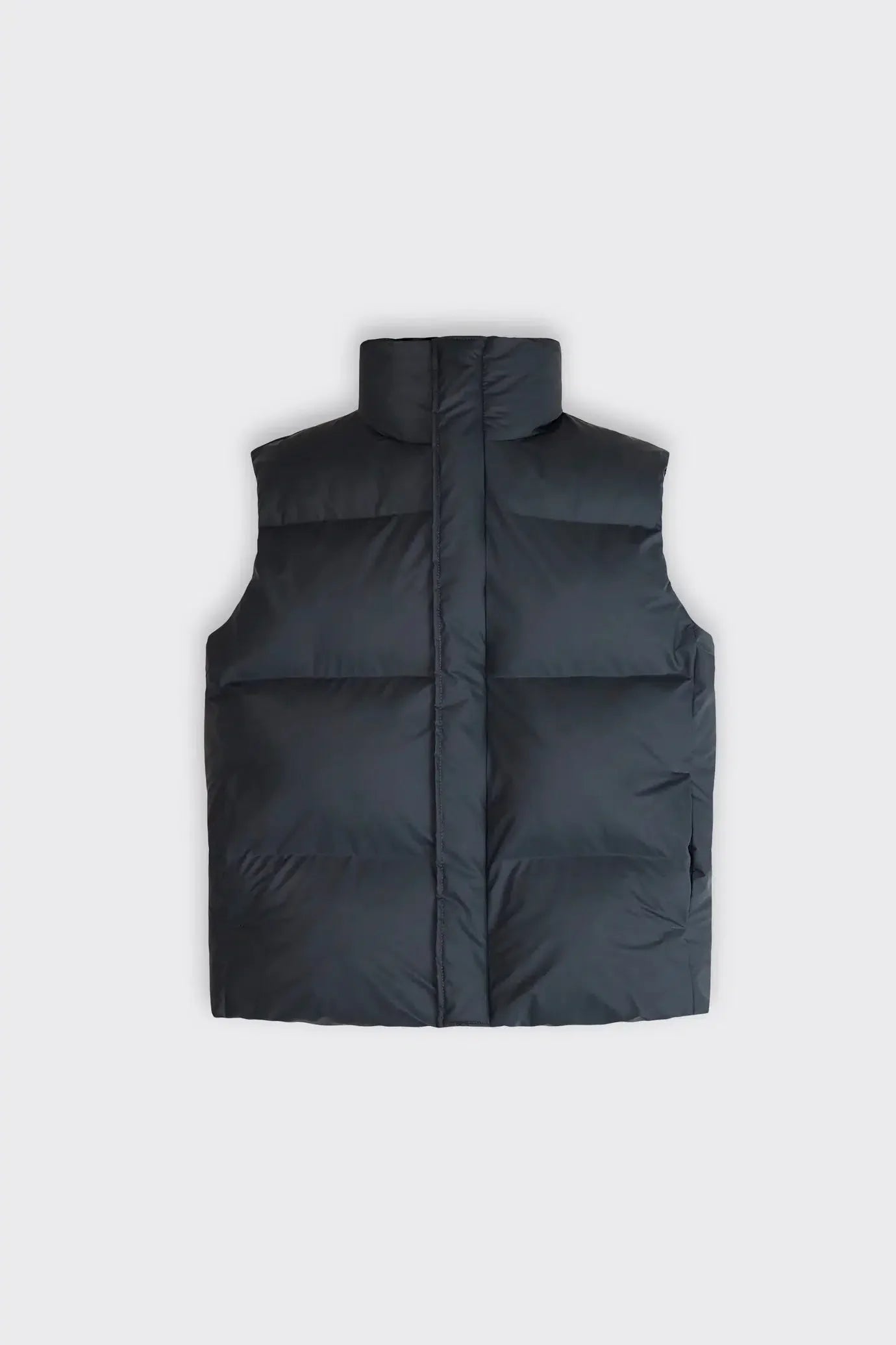 RAINS UNISEX BOXY PUFFER pilka liemenė