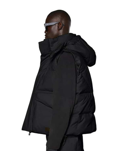 RAINS UNISEX PUFFER Juoda liemenė